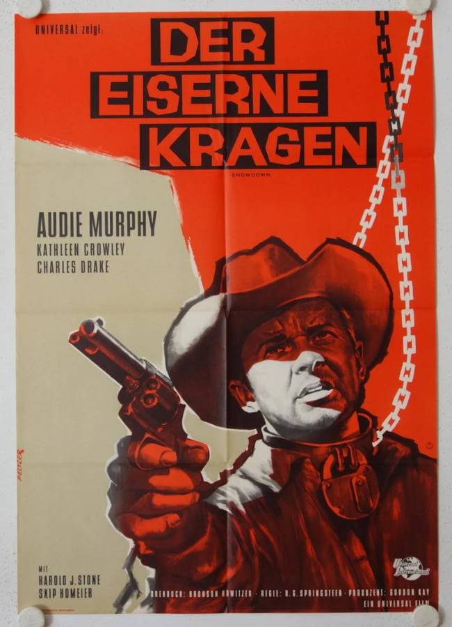 Showdown original release german movie poster